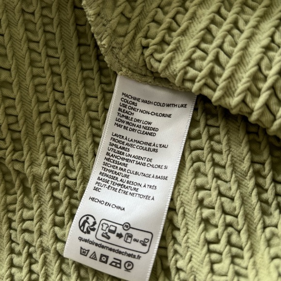 Free People Gabby Seamless Midi Dress Green M/L - Picture 11 of 12